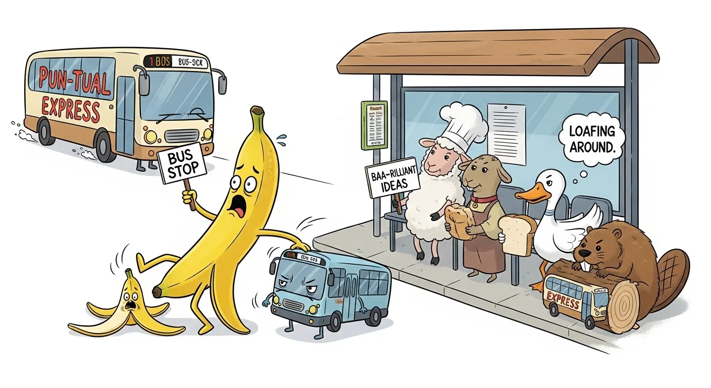 Hilarious Bus Stop Puns to Make You Laugh