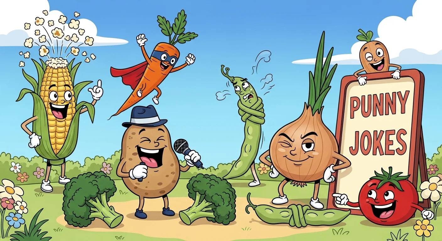 Hilarious Vegetable Puns to Make You Laugh