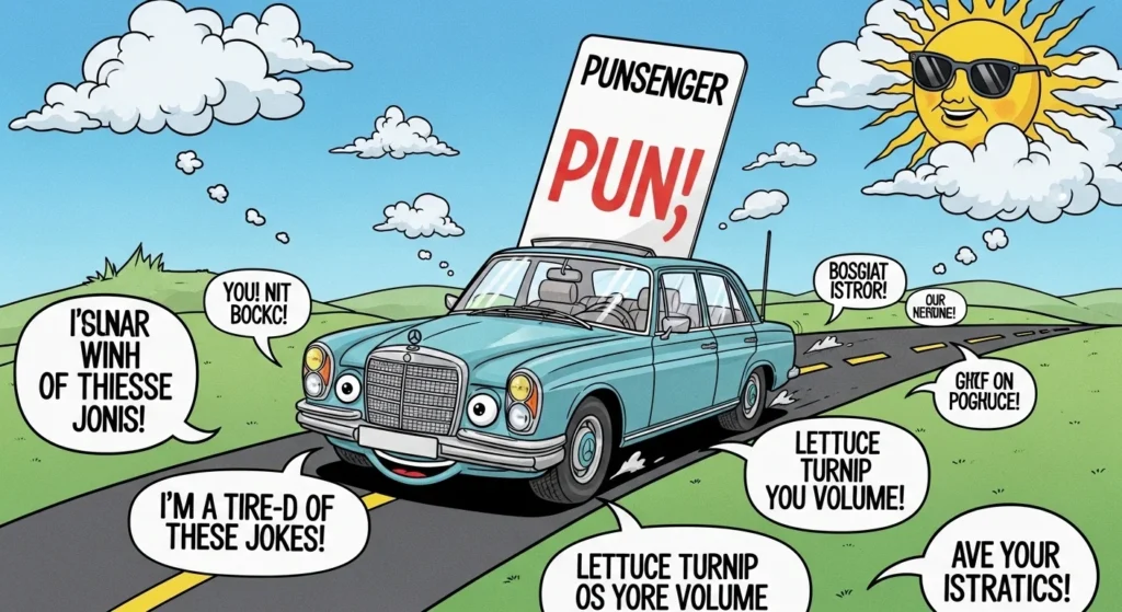 mercedes puns