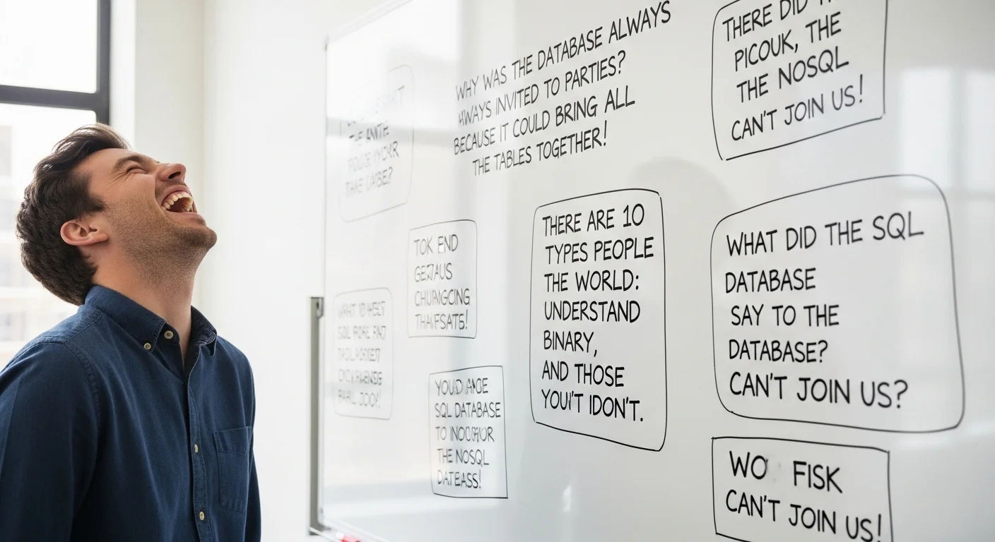 Database Jokes to Make You Laugh