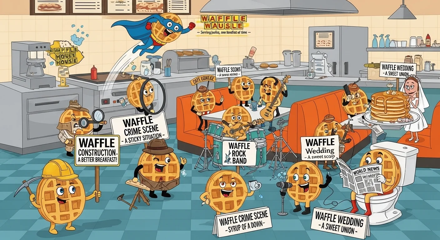 Hilarious Waffle House Puns