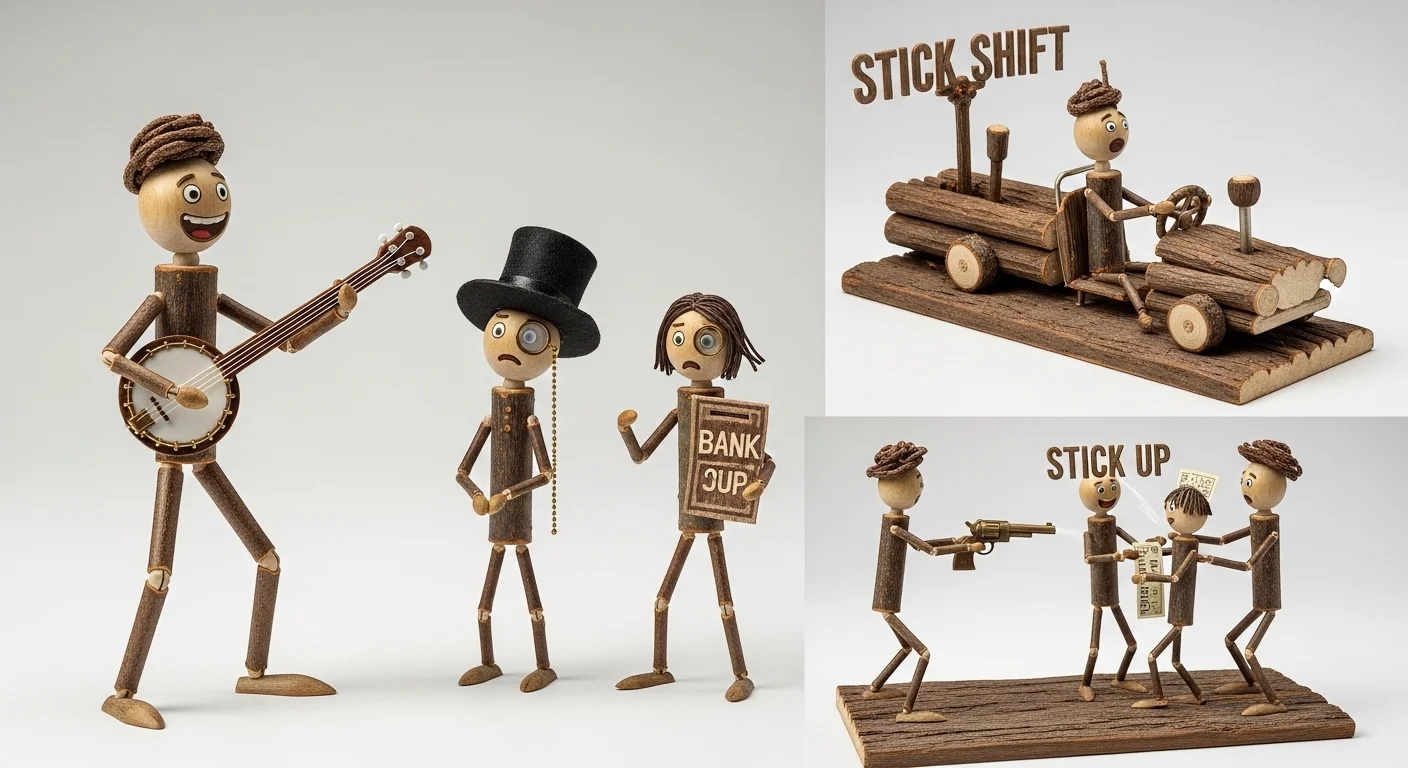 Stick Puns to Make You Laugh