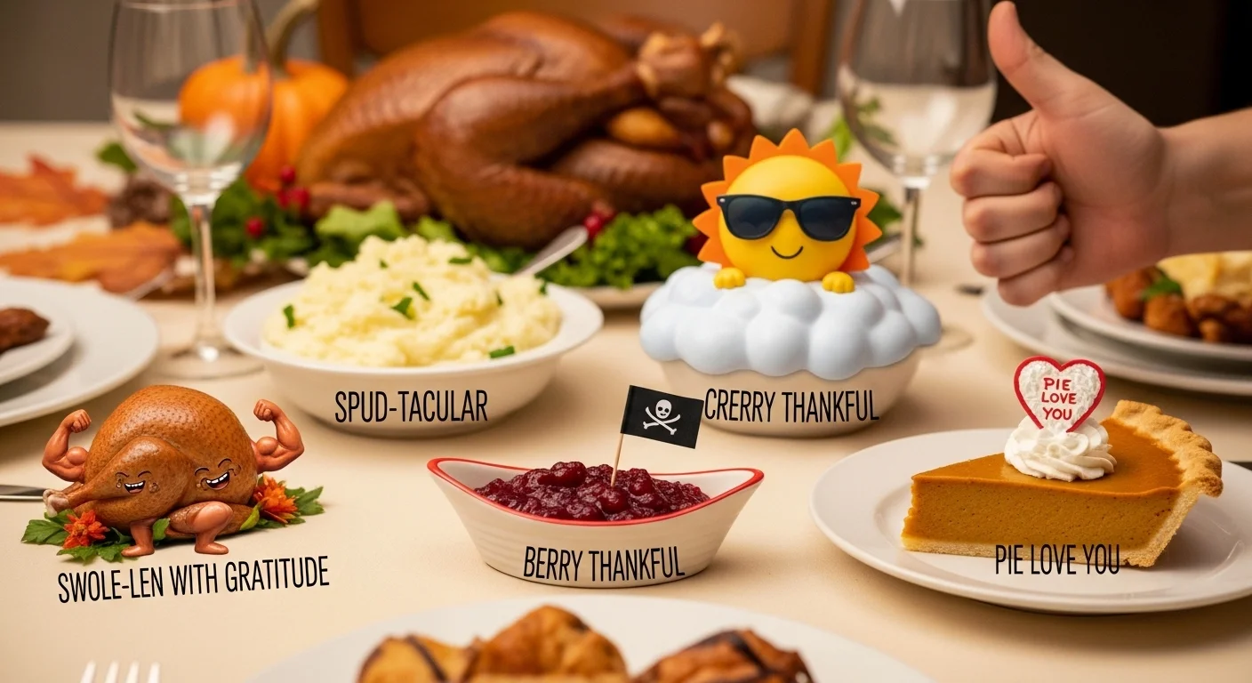 Thankful Puns to Make You Smile