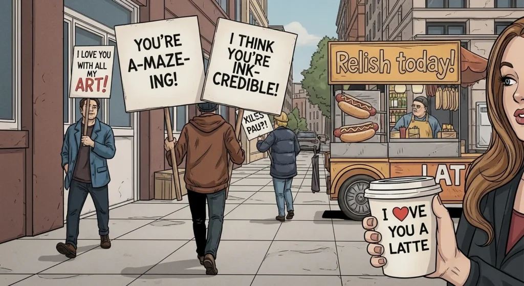 compliment puns