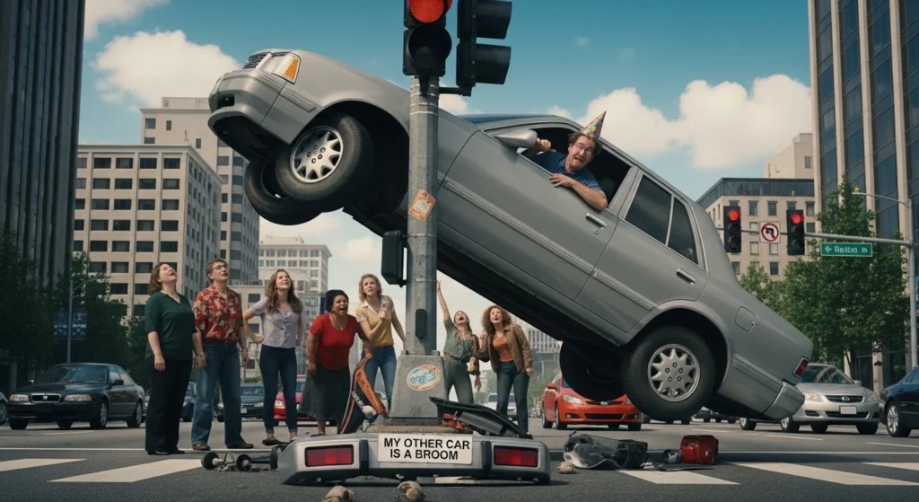 jokes about car crashes