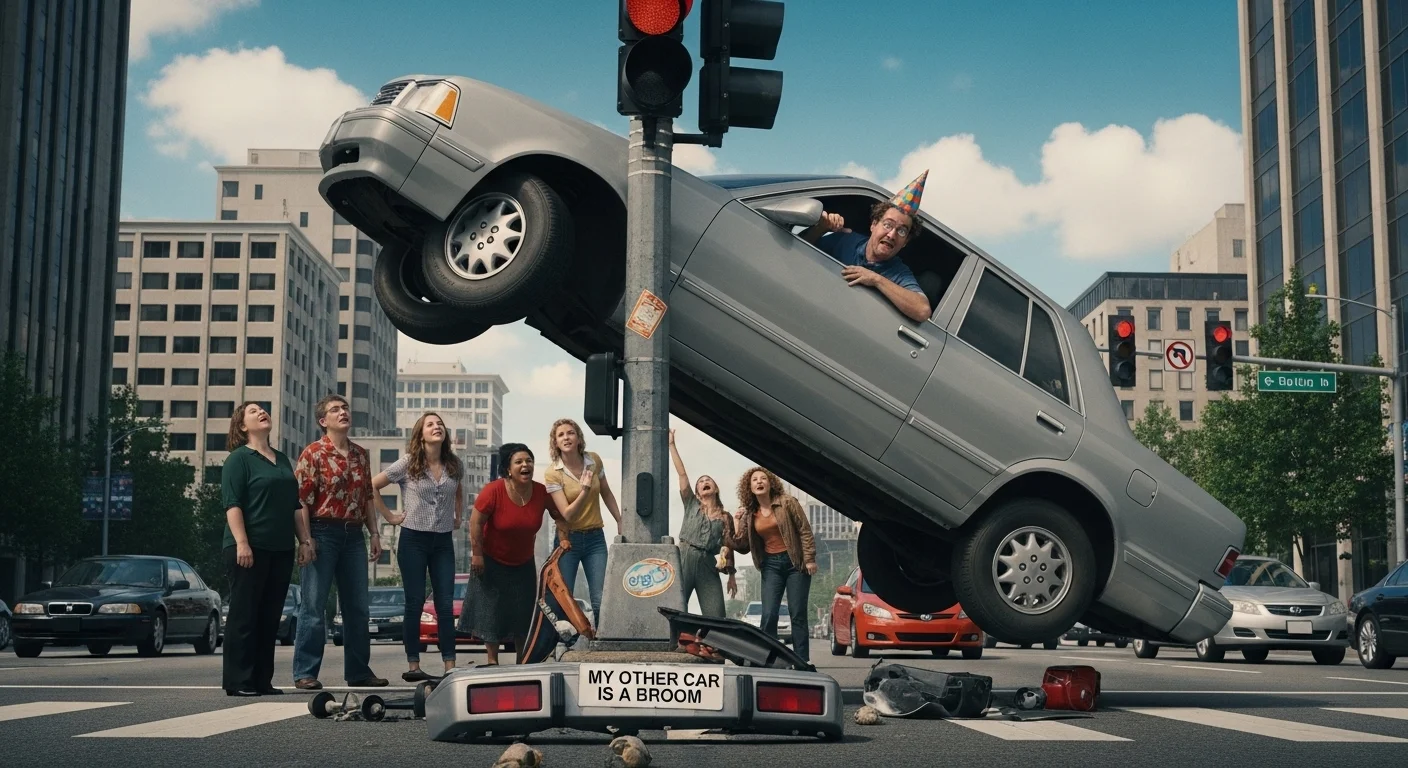 jokes about car crashes