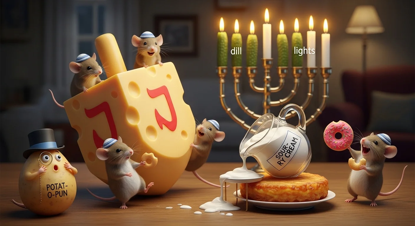 Chanukah Puns to Make You Laugh