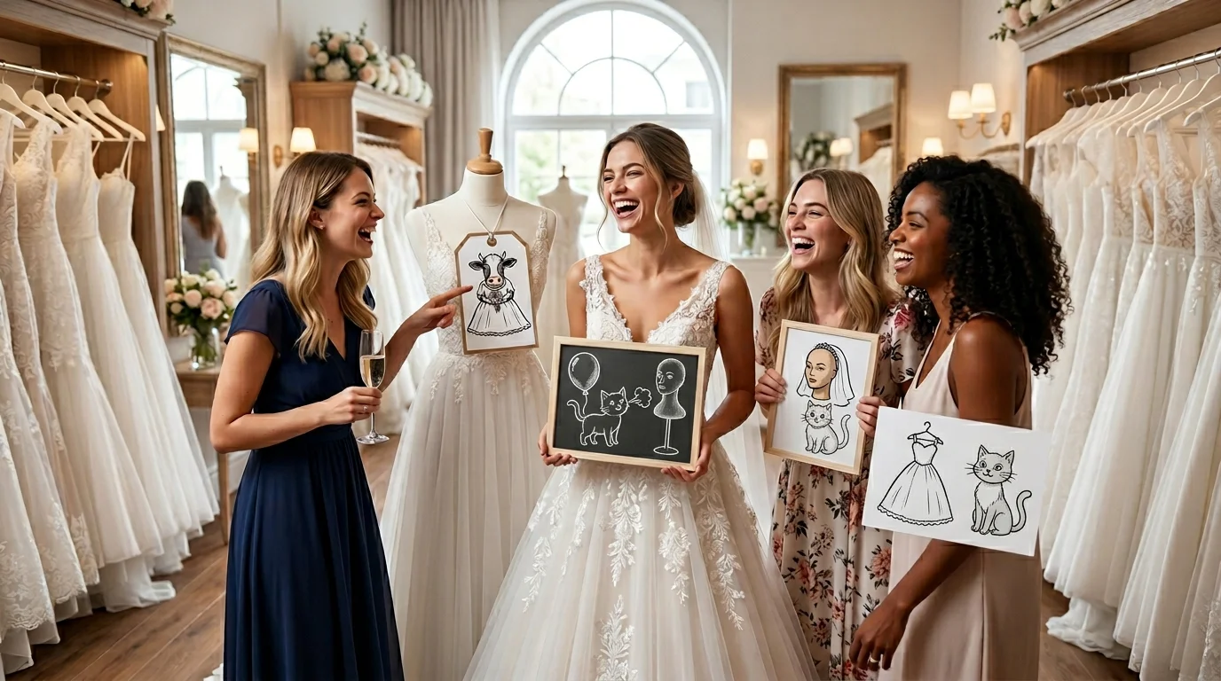 White Dress Puns to Make You Laugh