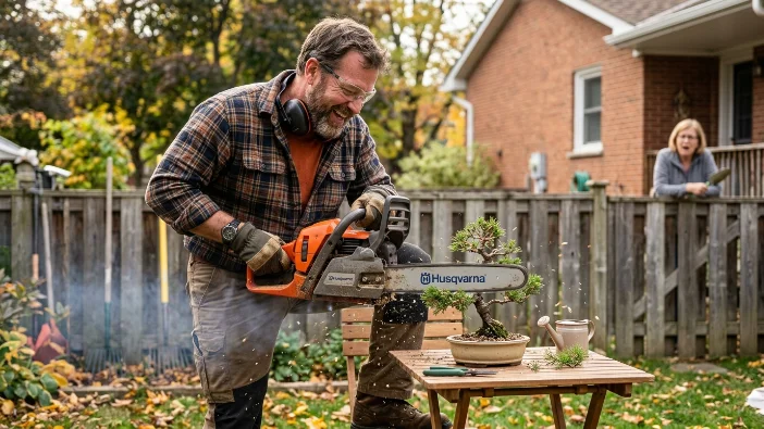 chainsaw jokes