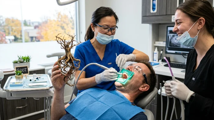 comedy root canal puns