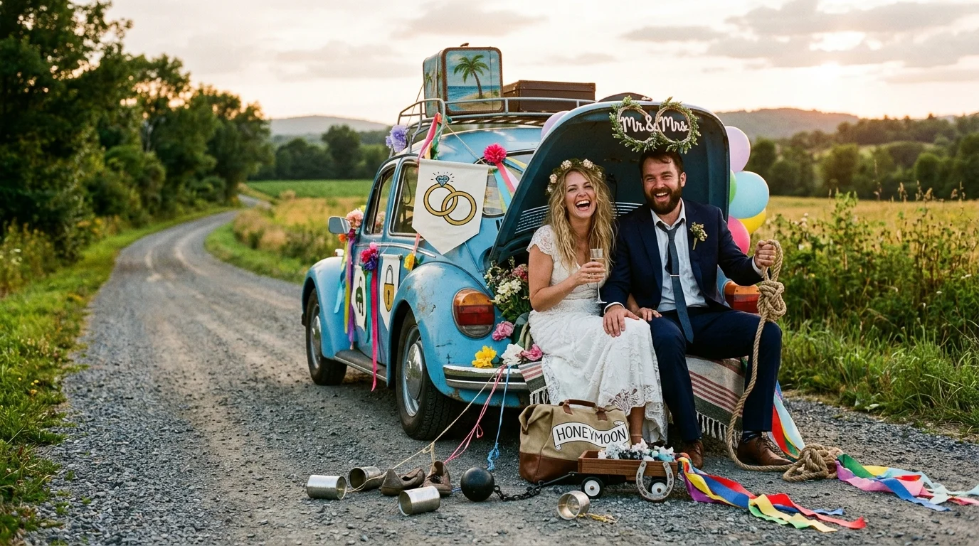 Just Married Puns to Make You Laugh