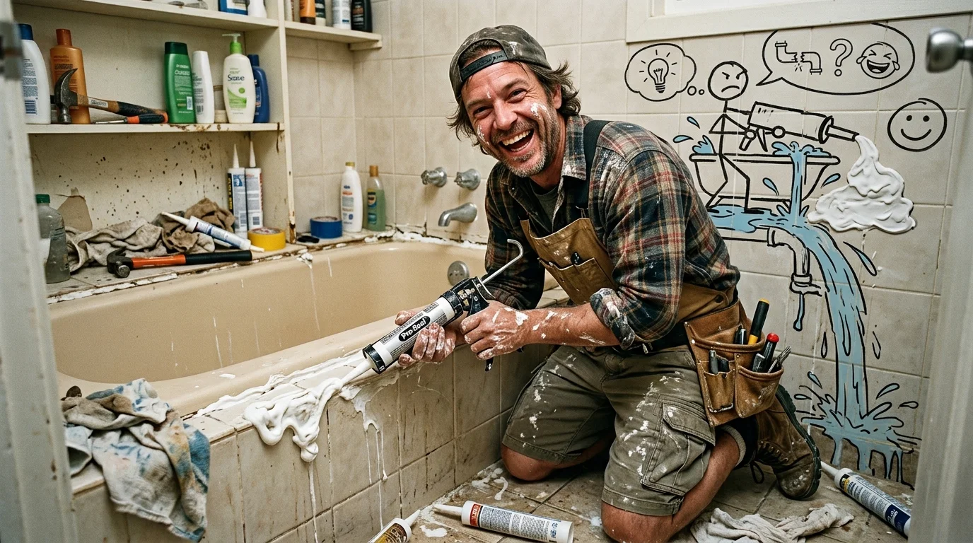 Caulk Puns Captions