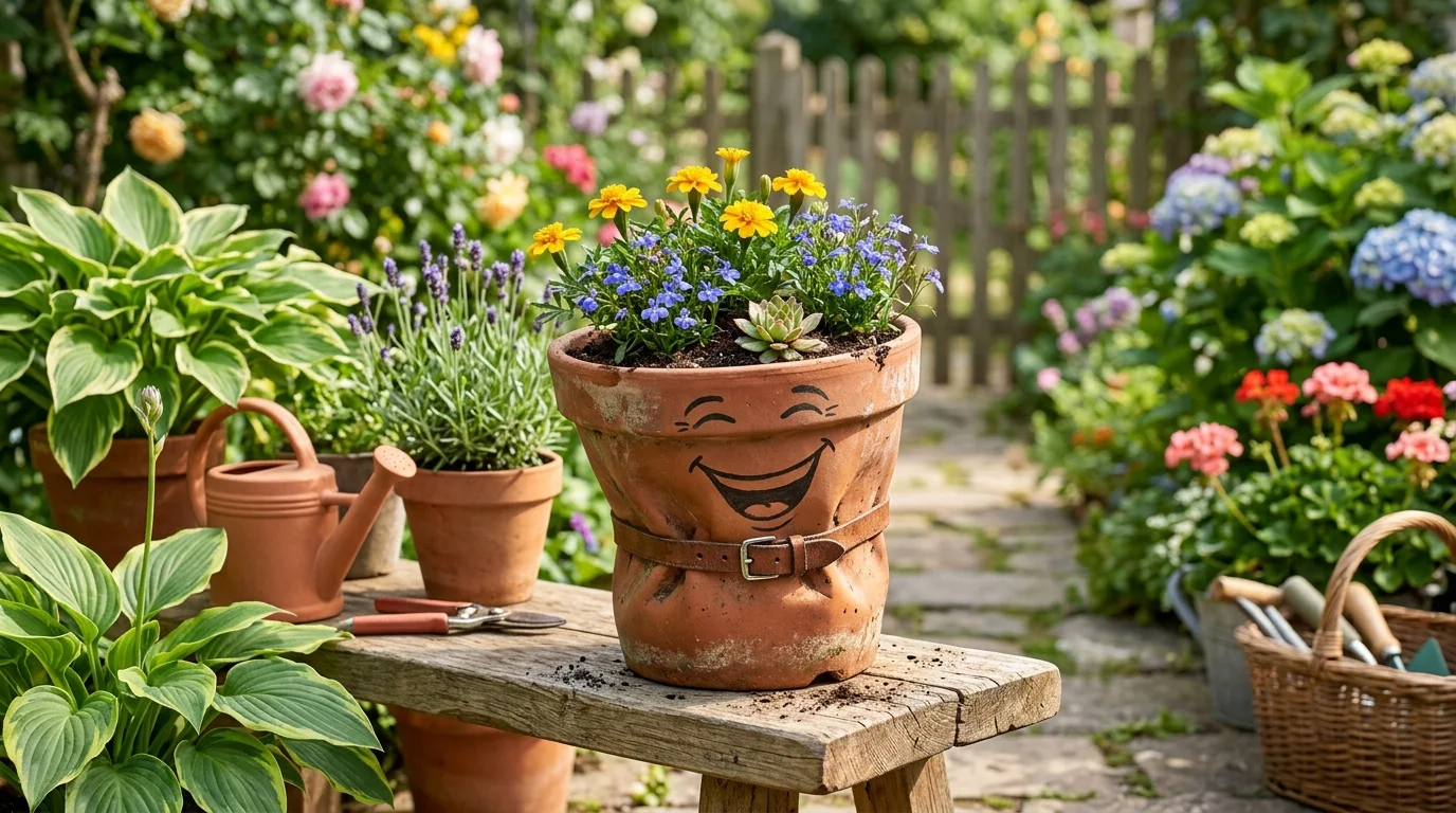 Cute Flower Pot Puns