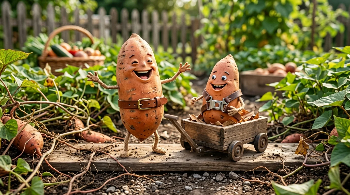 Sweet Potato Puns Captions