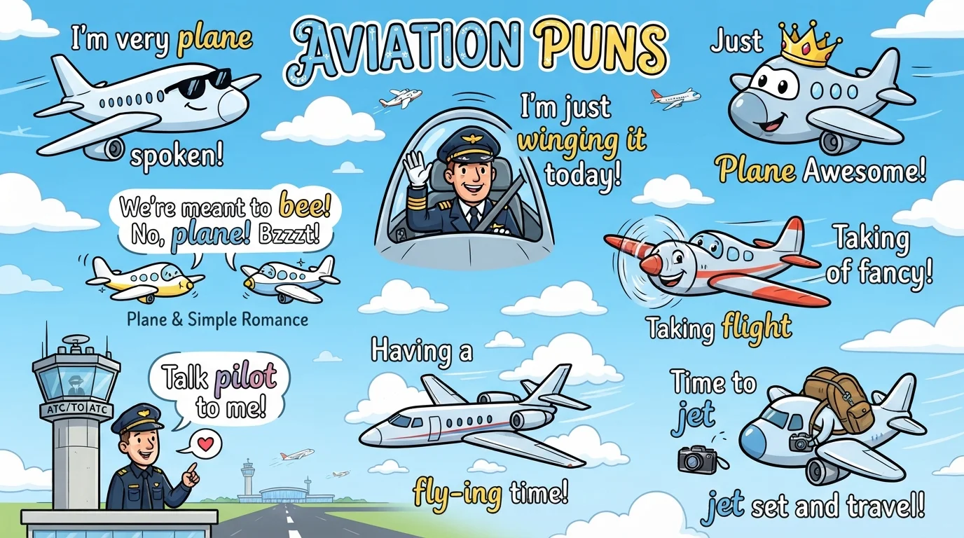 Witty Aviation Lines to Brighten Your Day