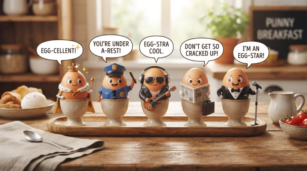 egg puns