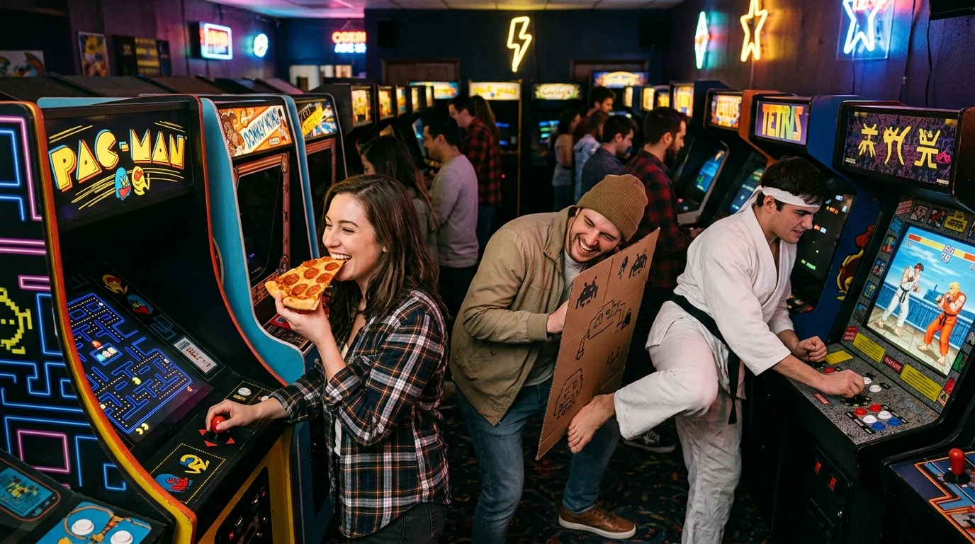 Arcade Game Puns One Liners