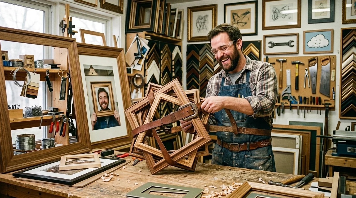 Frame Puns One Liners