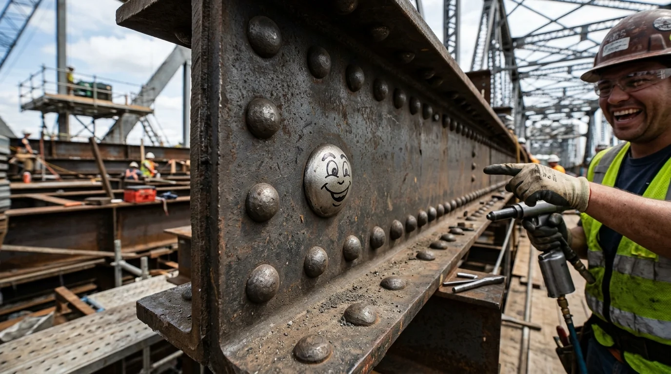 Rivet Puns Captions