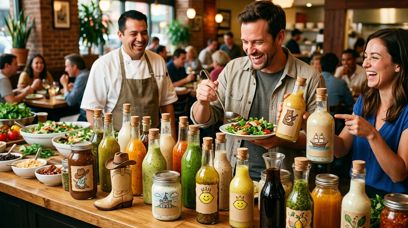 Salad Dressing Puns Captions