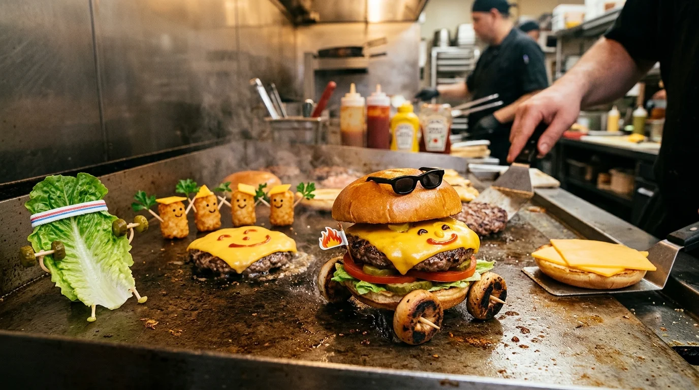 Short Hamburger Puns